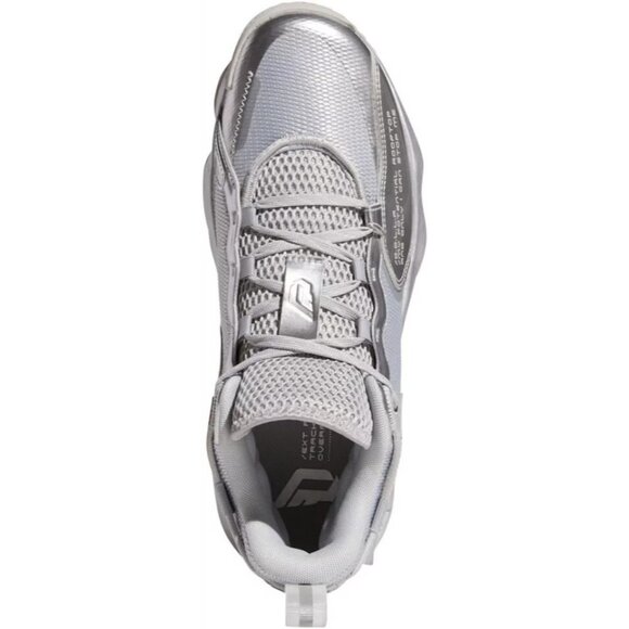 adidas Dame 7 EXTPLY - Unisex Basketball Shoes Silver Metallic FZ0172 NEW - Picture 5 of 8